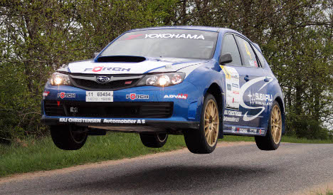 Max Christensen og Ole R. Frederiksen er klar til en knivskarp DM-sæson i Mekonomen Rally Championship 2011